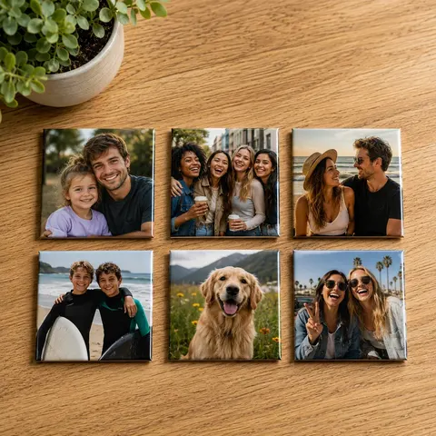 2.5" x 2.5" | Custom Photo Magnet